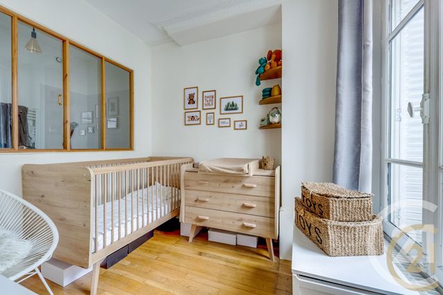 Appartement F3 à vendre - 3 pièces - 48.0 m2 - PARIS - 75017 - ILE-DE-FRANCE - Century 21 Patrimoine 17