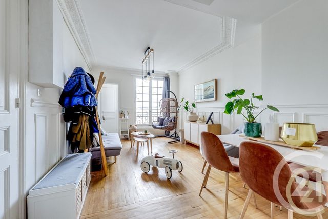Appartement F3 à vendre - 3 pièces - 48.0 m2 - PARIS - 75017 - ILE-DE-FRANCE - Century 21 Patrimoine 17