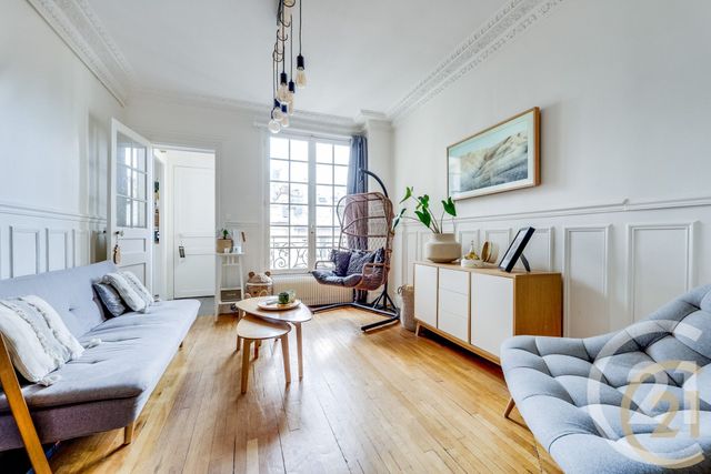 Appartement F3 à vendre - 3 pièces - 48.0 m2 - PARIS - 75017 - ILE-DE-FRANCE - Century 21 Patrimoine 17