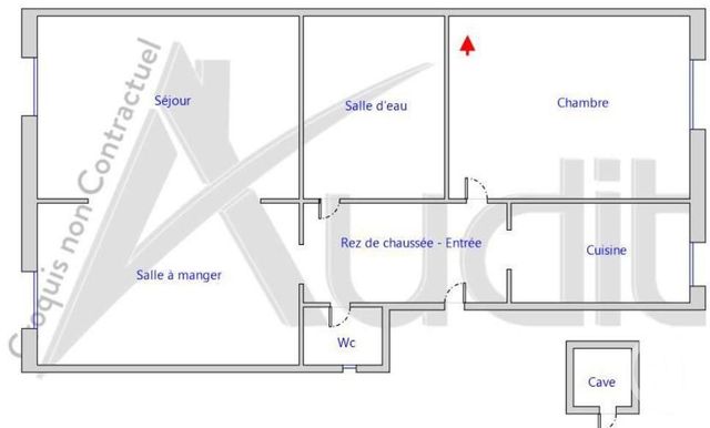 Appartement T2 à vendre - 2 pièces - 48.1 m2 - PARIS - 75017 - ILE-DE-FRANCE - Century 21 Patrimoine 17