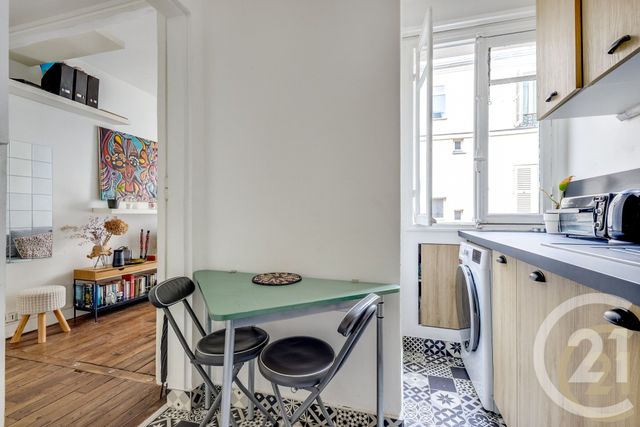 Appartement T2 à vendre - 2 pièces - 28.04 m2 - PARIS - 75017 - ILE-DE-FRANCE - Century 21 Patrimoine 17