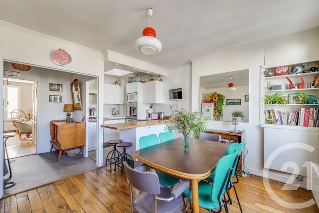 Appartement F4 à vendre - 4 pièces - 72.77 m2 - PARIS - 75018 - ILE-DE-FRANCE - Century 21 Patrimoine 17