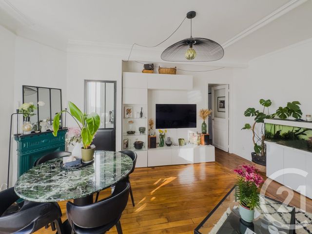 Appartement T2 à vendre - 2 pièces - 48.21 m2 - PARIS - 75017 - ILE-DE-FRANCE - Century 21 Patrimoine 17
