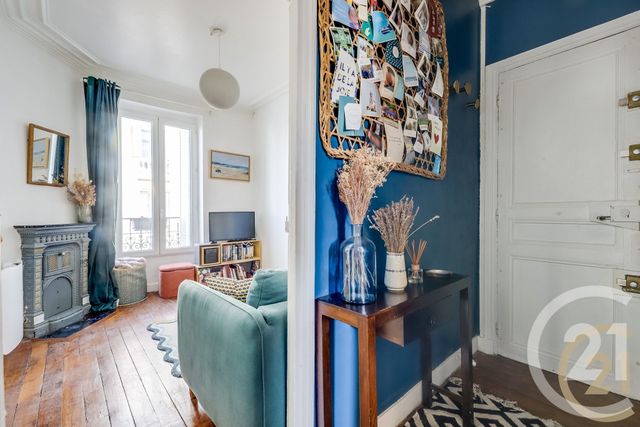Appartement F2 à vendre - 2 pièces - 33.63 m2 - PARIS - 75017 - ILE-DE-FRANCE - Century 21 Patrimoine 17
