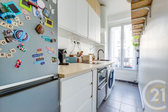 Appartement F2 à vendre - 2 pièces - 33.63 m2 - PARIS - 75017 - ILE-DE-FRANCE - Century 21 Patrimoine 17