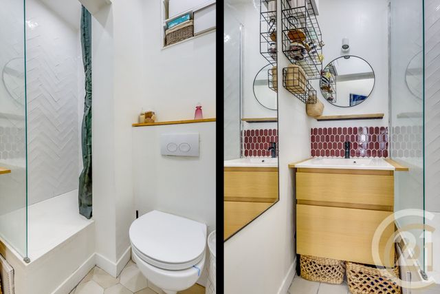 Appartement F2 à vendre - 2 pièces - 33.63 m2 - PARIS - 75017 - ILE-DE-FRANCE - Century 21 Patrimoine 17
