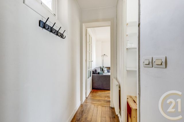 Appartement F2 à vendre - 2 pièces - 29.11 m2 - PARIS - 75017 - ILE-DE-FRANCE - Century 21 Patrimoine 17